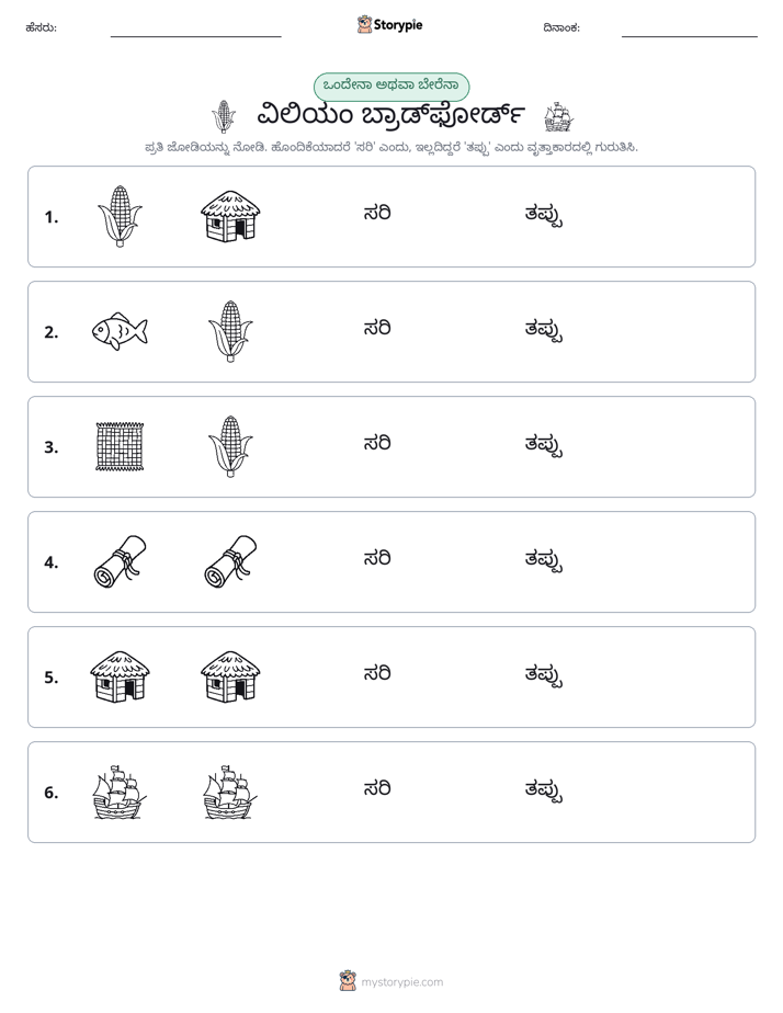 ಒಂದೇ ಅಥವಾ ವಿಭಿನ್ನ