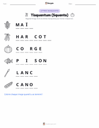 Aperçu de la feuille de travail imprimable Squanto (Tisquantum)