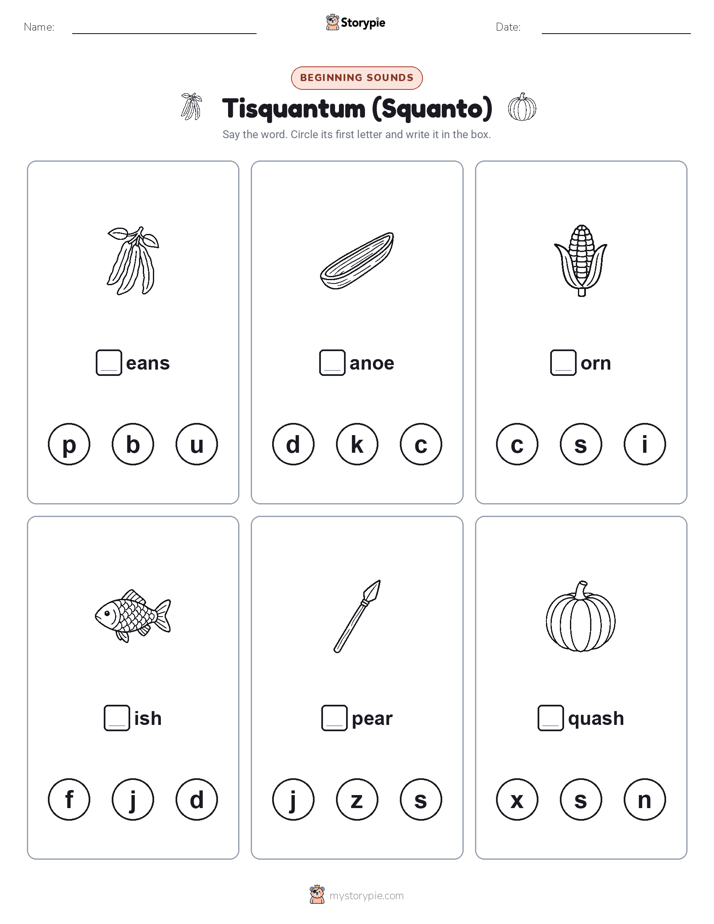 Beginning Sounds