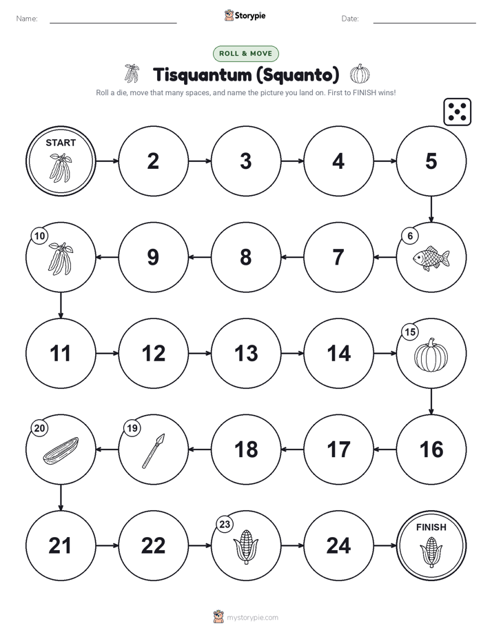Roll & Move Game