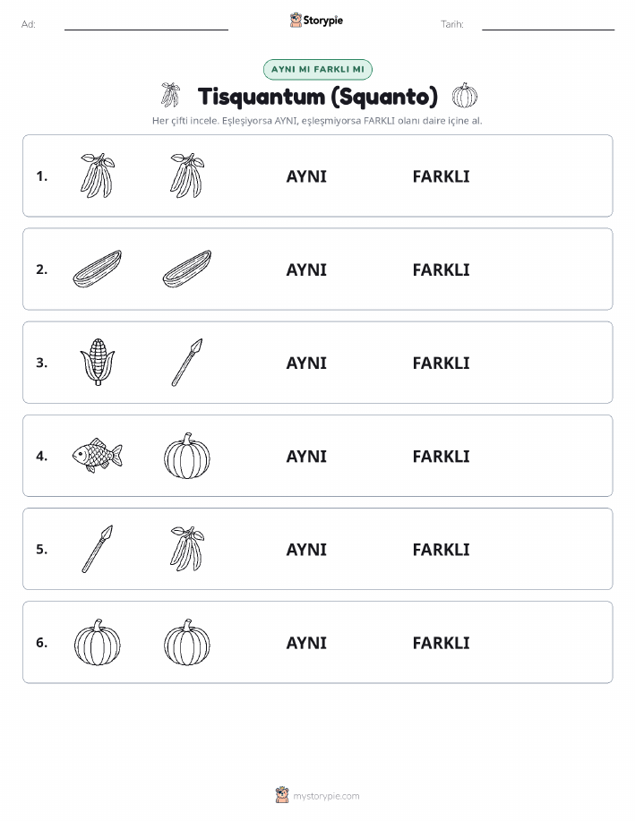 Aynı mı Farklı mı
