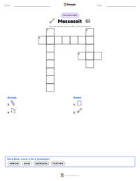 Massasoit printable worksheet preview