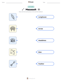 Massasoit printable worksheet for kids