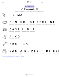 Anteprima della scheda stampabile di Massasoit