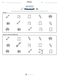 Massasoit printable worksheet preview