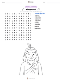 Anteprima della scheda stampabile di Massasoit