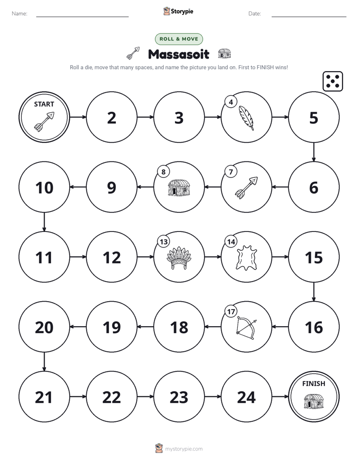Roll & Move Game