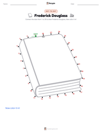 Frederick Douglass printable worksheet preview