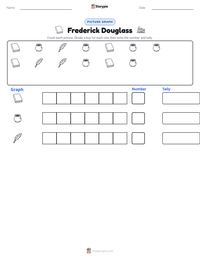 Frederick Douglass printable worksheet preview