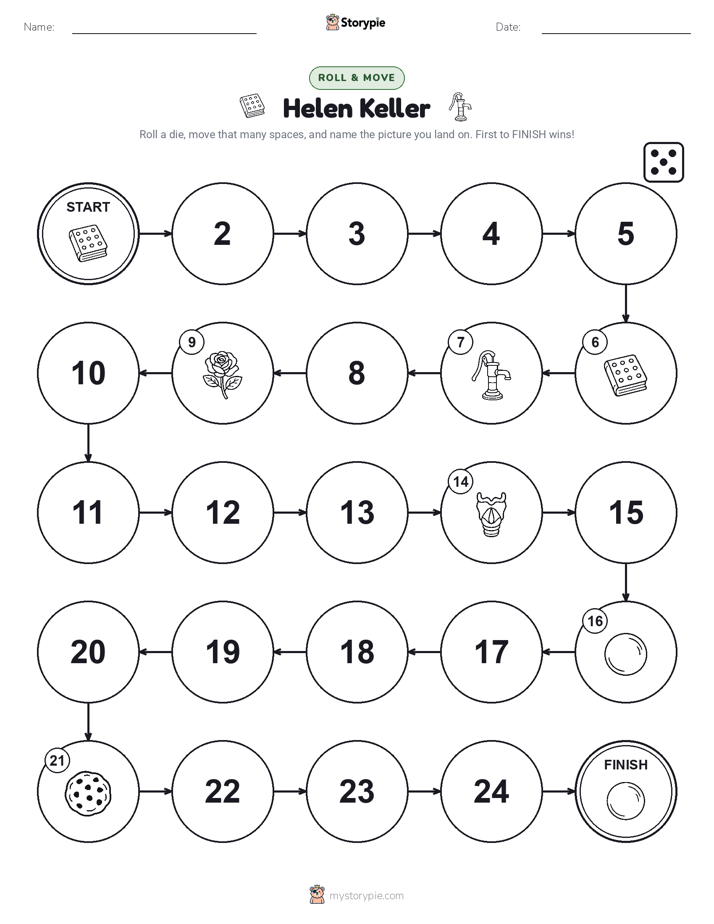 Roll & Move Game