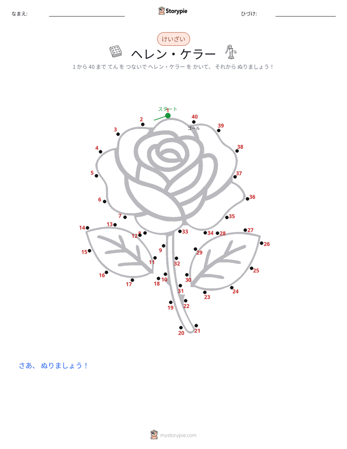 点つなぎ