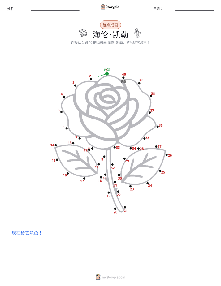 连点成线