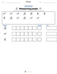 Wampanoag people printable worksheet preview