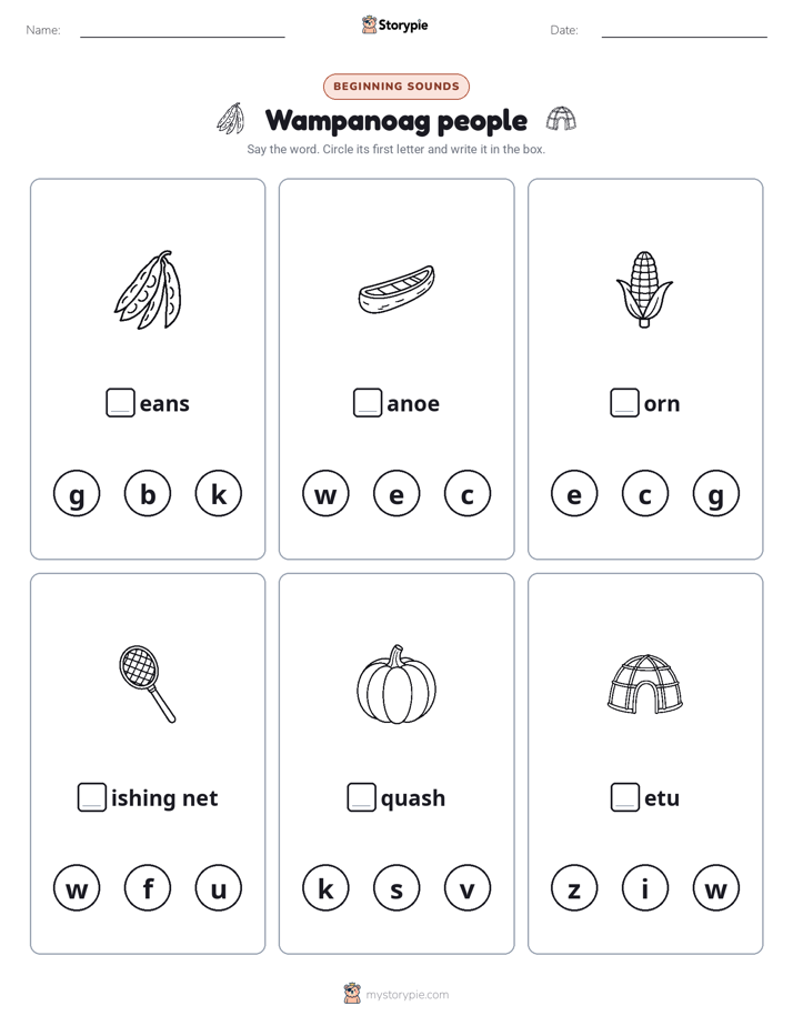 Beginning Sounds