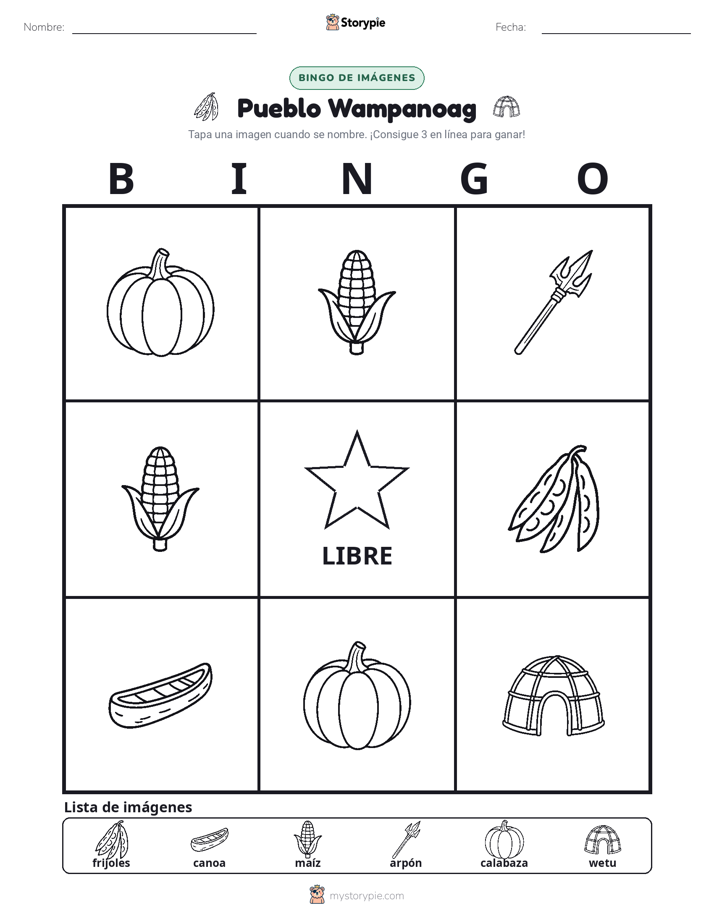 Bingo de Imágenes