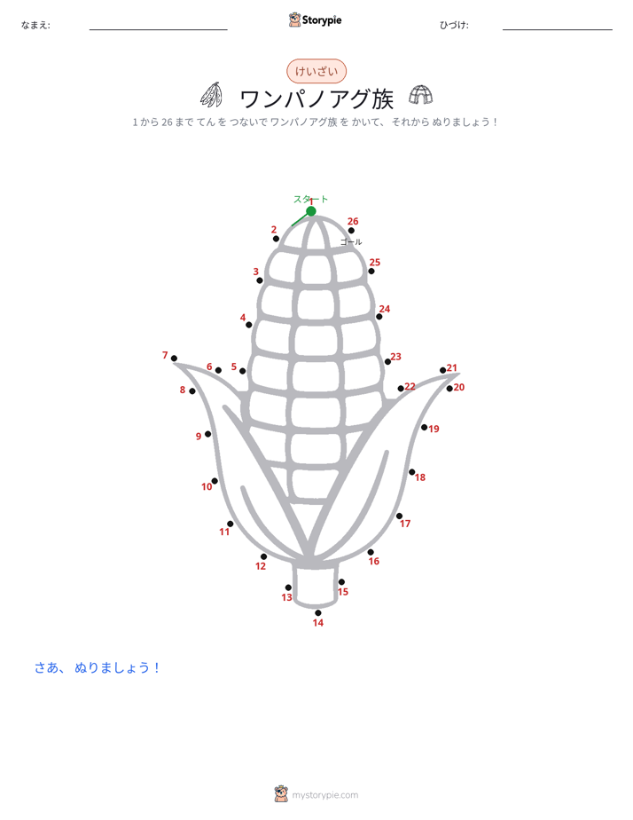 点つなぎ