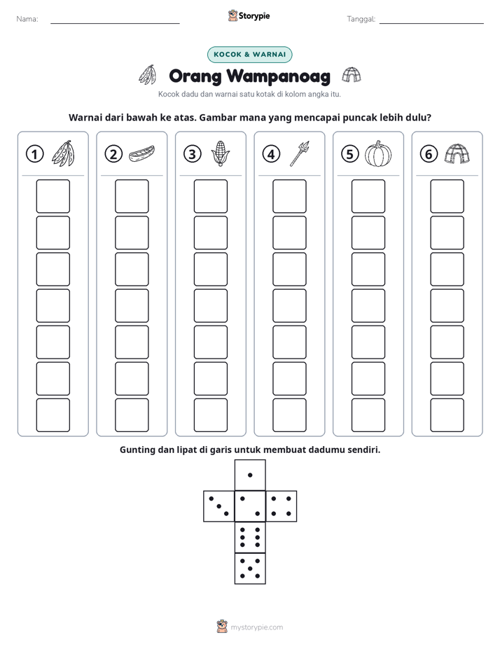 Gulung & Warnai