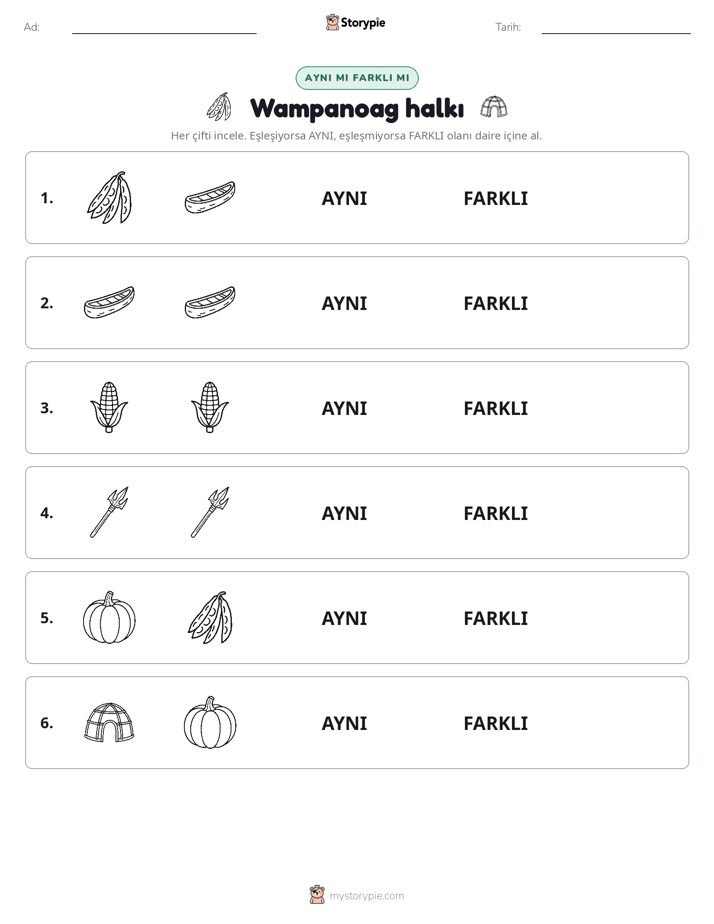 Aynı mı Farklı mı