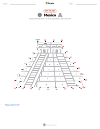 Mexico printable worksheet preview
