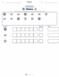 Mexico printable worksheet preview
