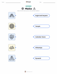Mexico printable worksheet for kids