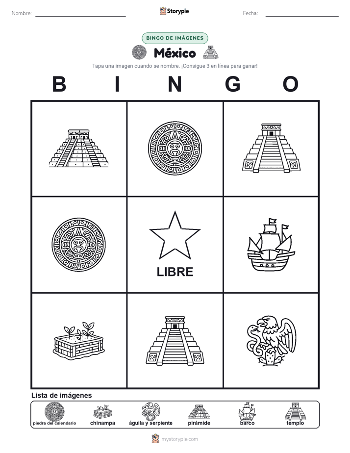 Bingo de Imágenes