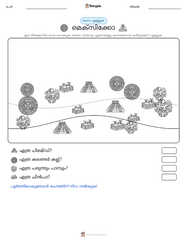 എണ്ണുന്ന ദൃശ്യങ്ങൾ