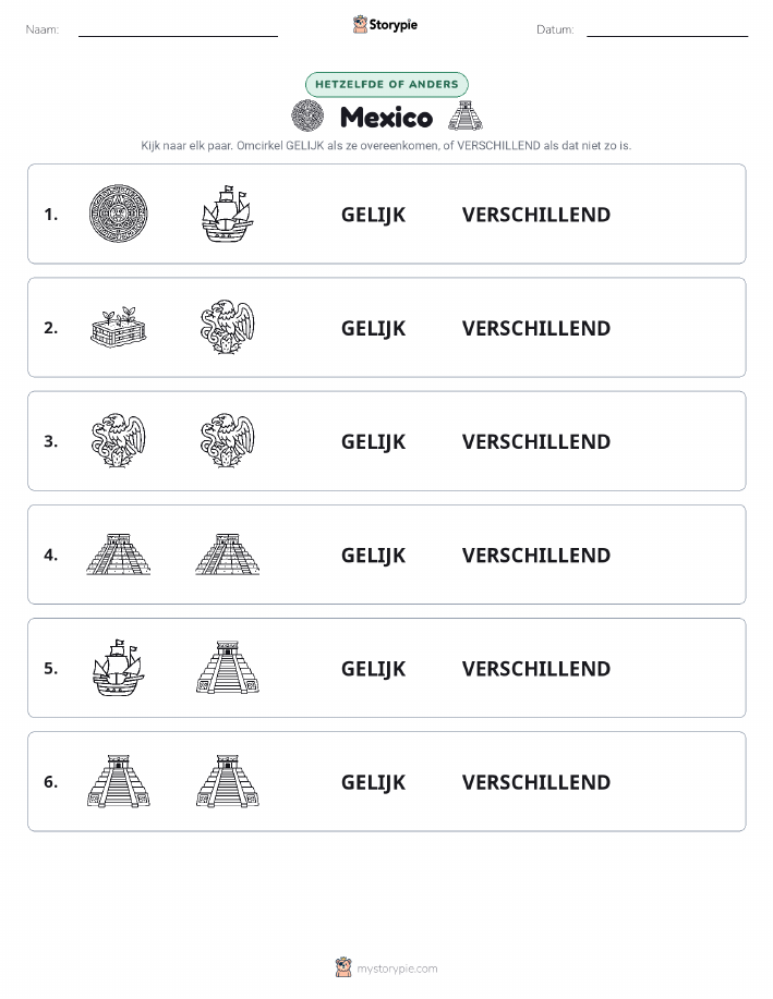 Zelfde of Verschillend