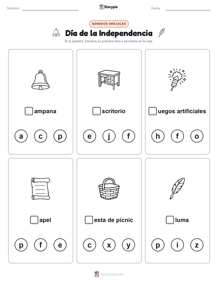Sonidos Iniciales