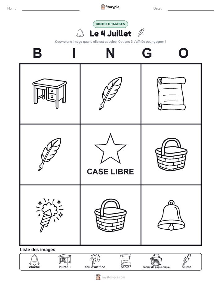 Bingo d'Images