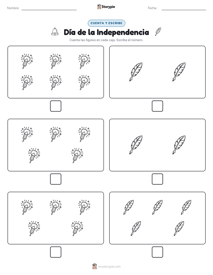 Cuenta y Escribe