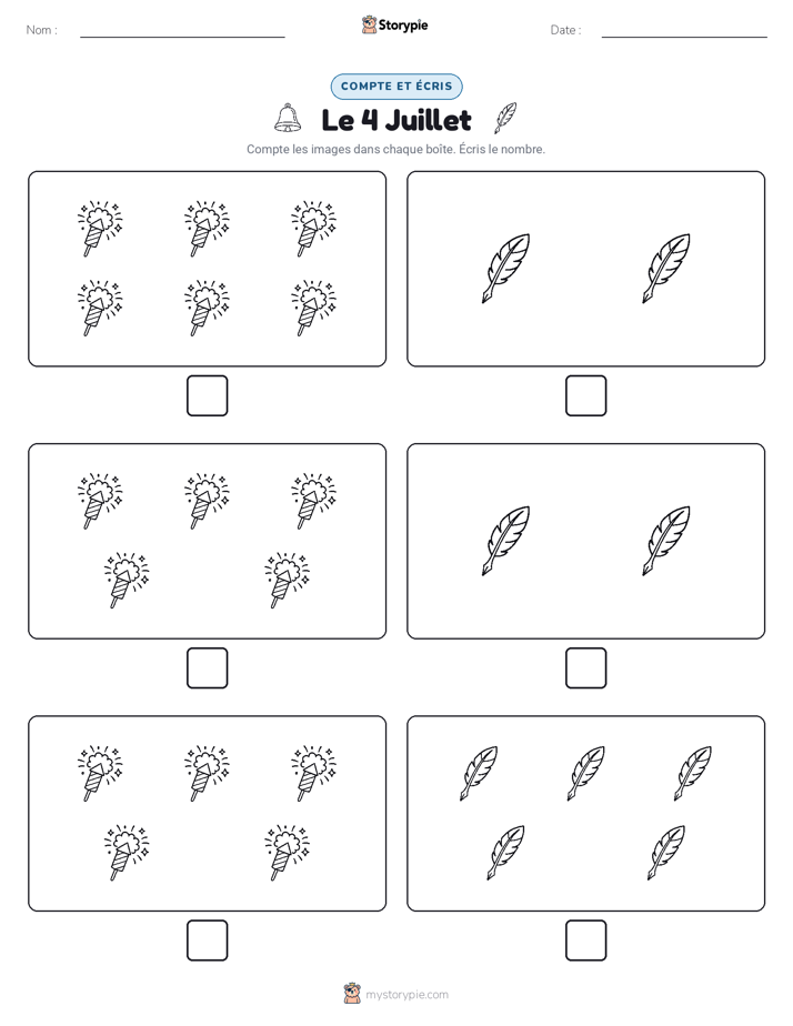 Compter & Écrire