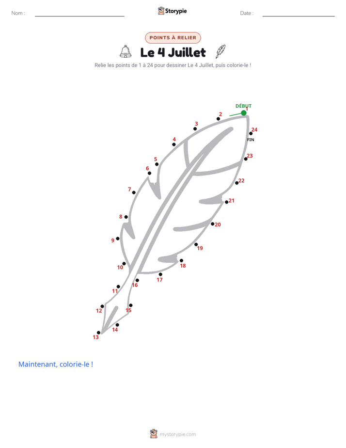 Relie les points