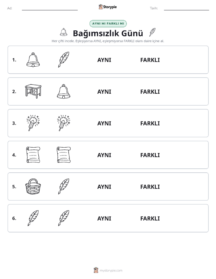 Aynı mı Farklı mı