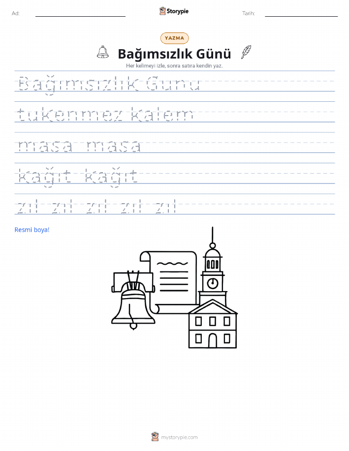 Yazma Pratiği