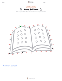 Aperçu de la feuille de travail imprimable Anne Sullivan