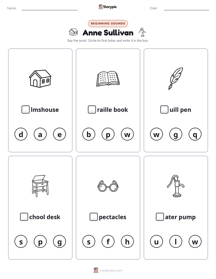 Beginning Sounds