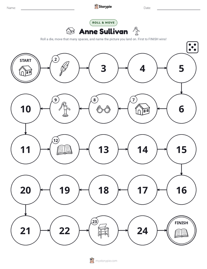 Roll & Move Game