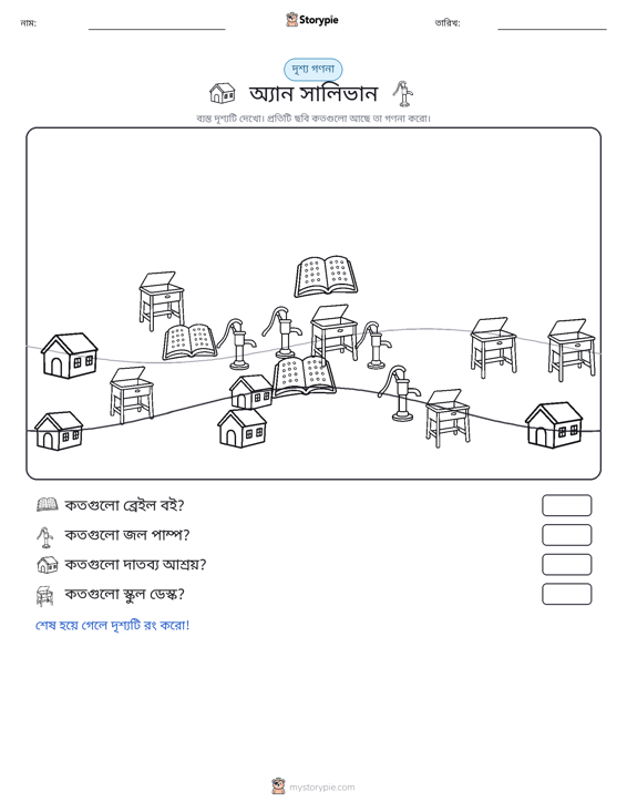 গণনা দৃশ্য