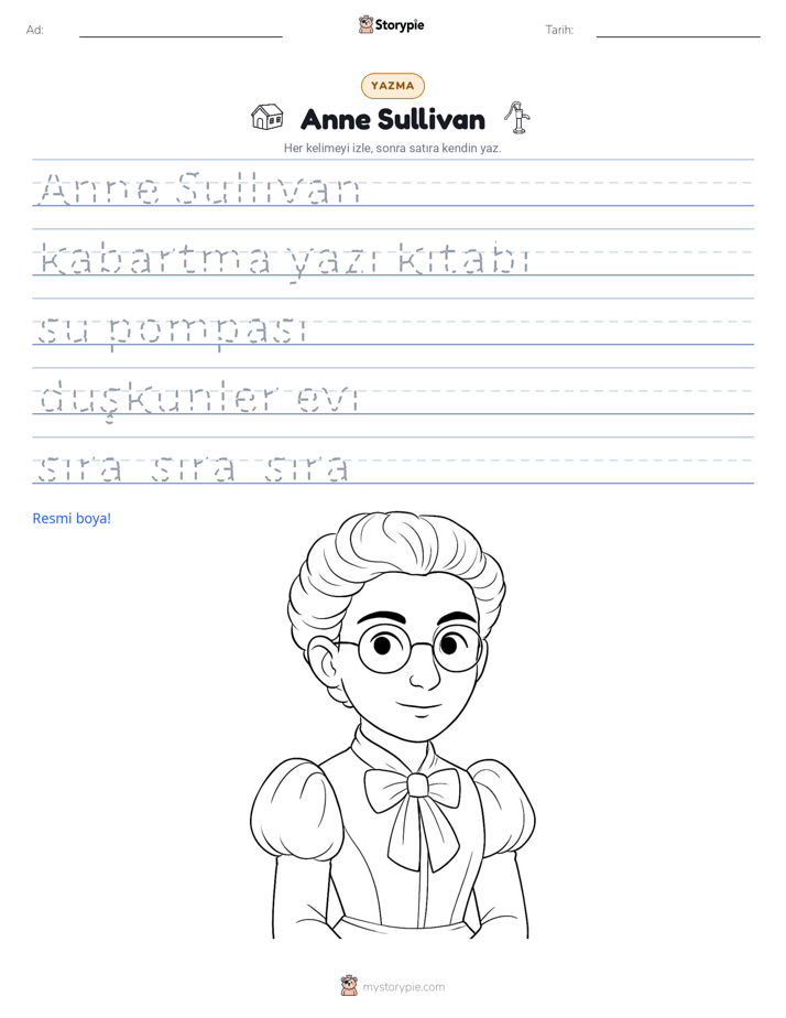 Yazma Pratiği