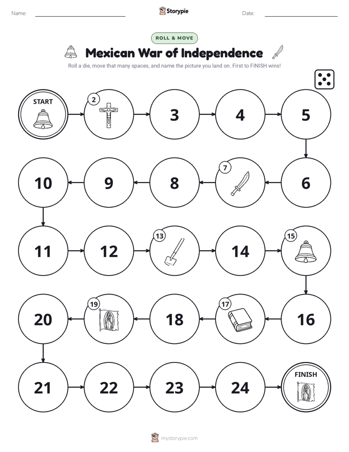 Roll & Move Game
