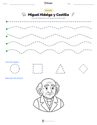 Miguel Hidalgo y Costilla printable worksheet preview