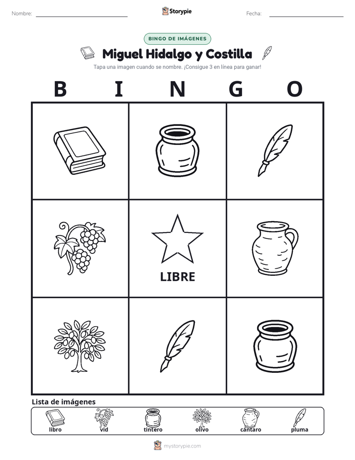 Bingo de Imágenes