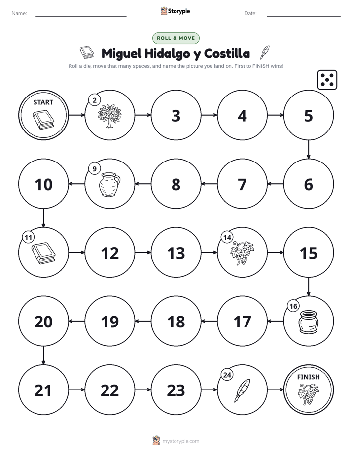 Roll & Move Game