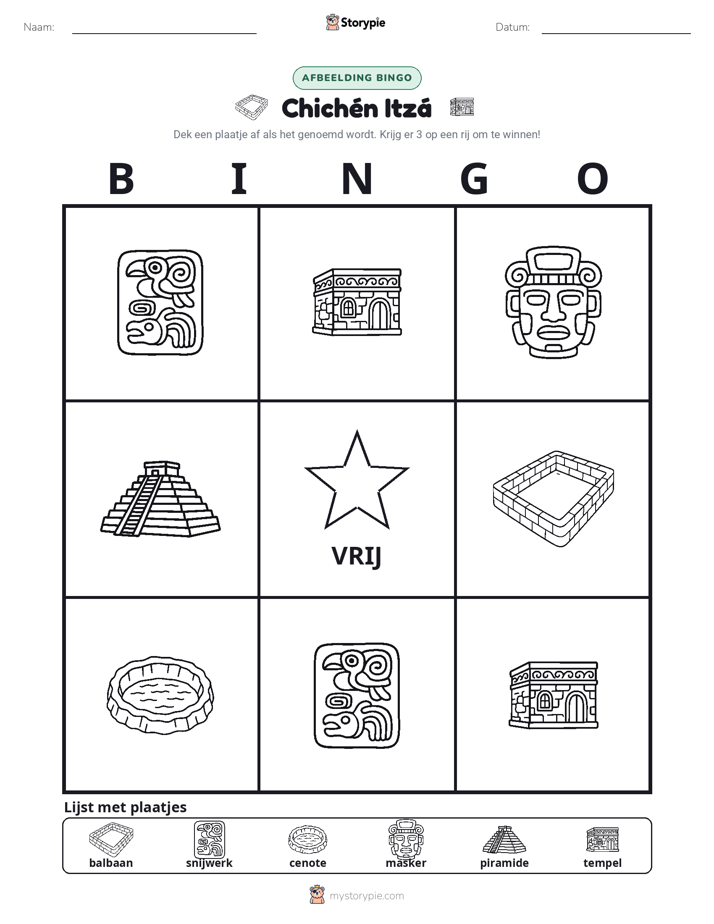 Afbeelding Bingo