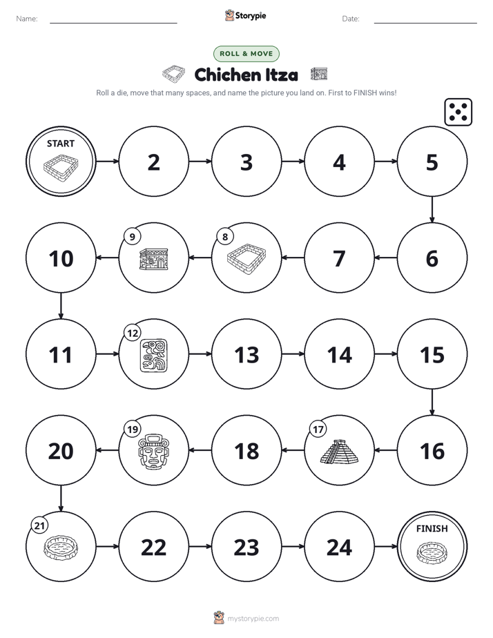 Roll & Move Game