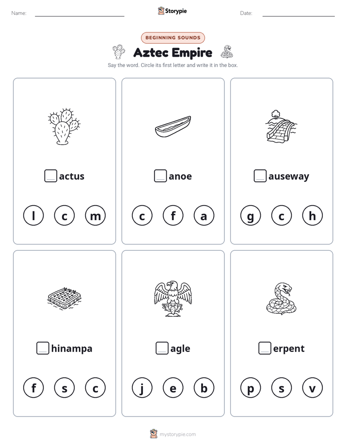 Beginning Sounds