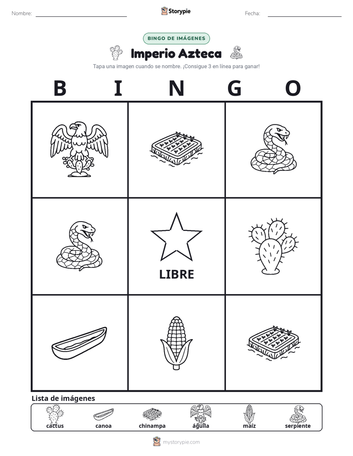 Bingo de Imágenes