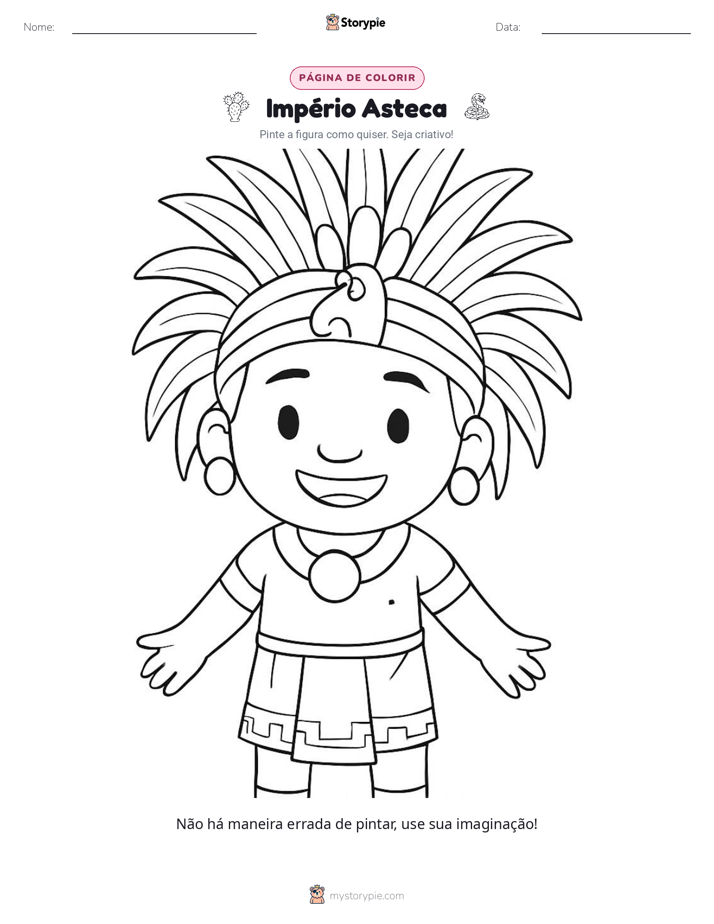 Página para colorir