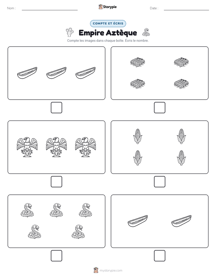 Compter & Écrire
